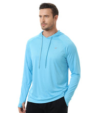 Load image into Gallery viewer, Shirts: Long Sleeve Hoodie Shirts. Rash Guard. Quick Dry. Lightweight.
