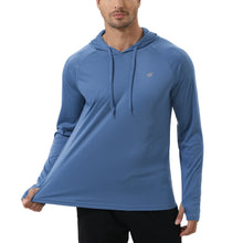 Load image into Gallery viewer, Shirts: Long Sleeve Hoodie Shirts. Rash Guard. Quick Dry. Lightweight.
