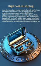 Load image into Gallery viewer, Gadgets / Comm: Wireless Bluetooth Headphones. Waterproof. Digital Display Large Capacity Charging Case.