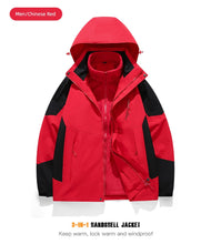 Load image into Gallery viewer, Coats / Jackets: by Tucano. 3-in-1 Jacket. Men and Women Sizes. Autumn and Winter Fleece-lined. Thick Jacket