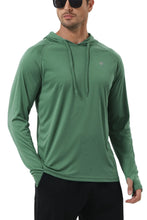 Load image into Gallery viewer, Shirts: Long Sleeve Hoodie Shirts. Rash Guard. Quick Dry. Lightweight.