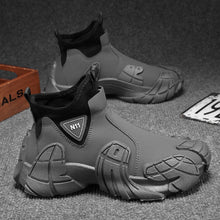 Load image into Gallery viewer, Boots: Ankle Boot: Lightweight. WAter repellant. Thick soled. Stylish Comfort Safety.