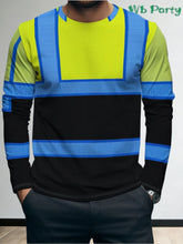 Load image into Gallery viewer, Safetywear: Casual Work Wear Men's T-Shirts. Longsleeve.