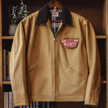 Load image into Gallery viewer, Coats / Jackets: by Madden. Retro Styling. Cotton/Canvas Warmth. Pockets. Lapel Collar. Zipper.