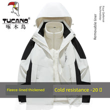 Load image into Gallery viewer, Coats / Jackets: by Tucano. 3-in-1 Jacket. Men and Women Sizes. Autumn and Winter Fleece-lined. Thick Jacket