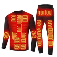 Load image into Gallery viewer, Safety: Thermal Heated Underwear. Winter Warm. MAle and Female sizes. Multi-reas Heating. Electric Heated Equipment