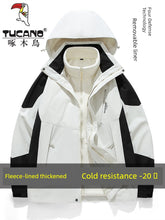 Load image into Gallery viewer, Coats / Jackets: by Tucano. 3-in-1 Jacket. Men and Women Sizes. Autumn and Winter Fleece-lined. Thick Jacket