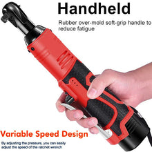 Load image into Gallery viewer, Gadgets / Tools: 12V/18V Impact Wrench Cordless Rechargeable Electric Wrench 3/8 Inch Right Angle Ratchet Wrenches Impact Driver Power Tool
