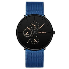 Load image into Gallery viewer, Watches: 2025 Mens Luxury Watches. Business Casua.l Ultra Thin Stainless Steel. Quartz.
