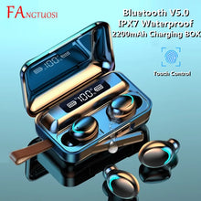 Load image into Gallery viewer, Gadgets / Electronics: TWS Bluetooth 5.0 Earphones 2200mAh Charging Box Wireless Headphone Stereo Sports Waterproof Earbuds Headsets With Mic
