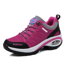 Load image into Gallery viewer, Boots: Air Cushioned Sneakers. Platformed. Comfortable Lace-up. Various Colors.
