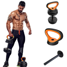 Load image into Gallery viewer, Fitness: Adjustable Kettlebell. With Weight Plates Increased Arm Strength
