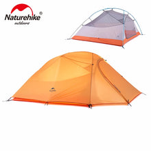 Load image into Gallery viewer, Outdoors: by Naturehike. 1 man Tent. Ultralight.  Double Layered. Aluminum Rods. Includes Ground Mat.
