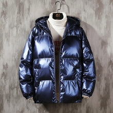 Load image into Gallery viewer, Coats / Jackets: Womens Hooded Parka.  Thick, Loose, Casual.  Warm Winter Coat. Reflective
