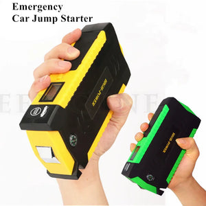 Gadgets / Tools: GKFLY Jump Starter. 24V or 12V.  600A Super Power Bank. Includes attached Polymer Booster Jumper Cables