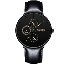 Load image into Gallery viewer, Watches: 2025 Mens Luxury Watches. Business Casua.l Ultra Thin Stainless Steel. Quartz.
