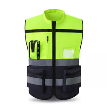 Load image into Gallery viewer, Safety Wear: High Visibility Reflective Vests. Various Styles
