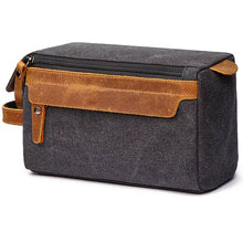 Load image into Gallery viewer, Travel Bags: Toiletry / Shaving Kit Bag.Canvas
