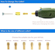 Load image into Gallery viewer, Gadgets / Tools: Rotary Tool Set. 16000rpm Electric Mini Drill. Power Tools with Accessories for small projects such as Engraving, Trimming, Sculpting
