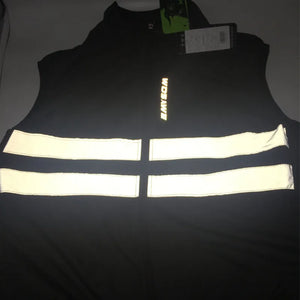 Safety Wear: WOSAWE Reflective safety Vest. Windproof. Breathable. Sleeveless Windbreaker