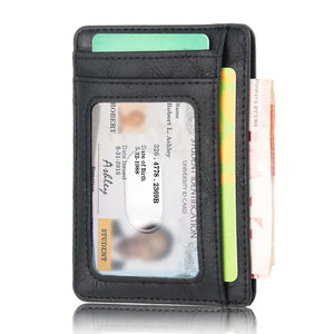 Gadgets / RFID: by THINKTHENDO. Slim RFID Blocking Leather Wallet. Various Colors