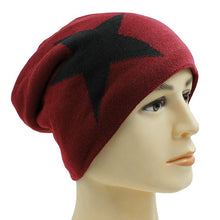 Load image into Gallery viewer, Head Gear: by LOVINGSHA.  Warm Baggy Knitted Beanie.  Faux Fur. Varius Colors.
