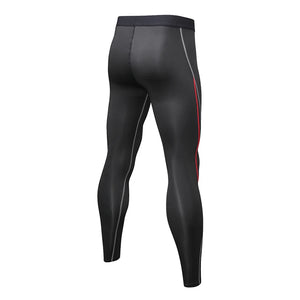 Fitness: Compression Fitness Running Pants, Gym Training Sportswear.