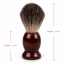 Load image into Gallery viewer, Grooming: Qshave Pure Badger Hair Shaving Brush. Wood.
