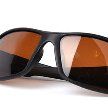 Load image into Gallery viewer, Eyewear: by TAGION. Sport and Driving Glasses. Polarized. Night Vision. Yellow or Brown
