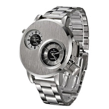 Load image into Gallery viewer, Watches: by Dawhome. Double Movement Quartz. Alloy, leather.
