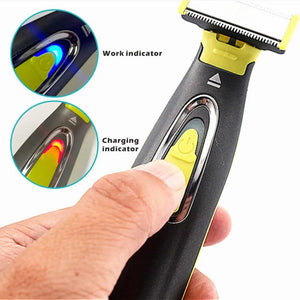 Grooming: MLG USB Rechargeable Electric Shaver. Waterproof. Washable.