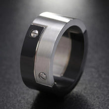 Load image into Gallery viewer, WRings: Stainless Steel / Titanium Ring. Unique Design.
