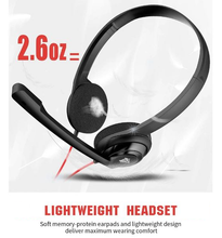 Load image into Gallery viewer, Gadgets / Communications: by NUBWO. USB Headset with Noise Cancelling. Boom Microphone.
