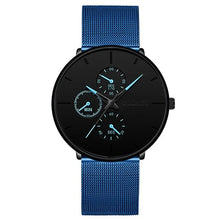 Load image into Gallery viewer, Watches: 2025 Mens Luxury Watches. Business Casua.l Ultra Thin Stainless Steel. Quartz.
