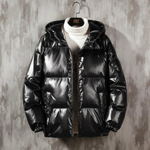 Load image into Gallery viewer, Coats / Jackets: Womens Hooded Parka.  Thick, Loose, Casual.  Warm Winter Coat. Reflective
