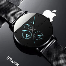 Load image into Gallery viewer, Watches: 2025 Mens Luxury Watches. Business Casua.l Ultra Thin Stainless Steel. Quartz.
