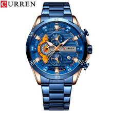 將圖片載入圖庫檢視器 Watches: Stainless Steel.  Creative Fashion Luminous Dial with Chronograph. Various Styles
