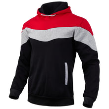 Load image into Gallery viewer, Coats / Jackets: Patchwork Hoodie. Fleece Thermal Hooded Sweatshirt. Various Colors.
