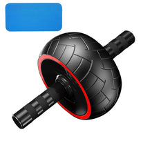 將圖片載入圖庫檢視器 Ab Wheel Roller Strength Training Fitness Equipment Home Gym Exerciser Workouts Abdominal Muscle Trainer
