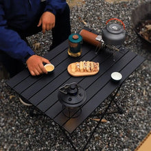 Cargar imagen en el visor de la galería, Gadget / Outdoors: Portable Folding Table. Carbon Steel Frame. Multifunctional Truckside Use.
