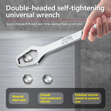 Load image into Gallery viewer, Gadget: 8-22mm Universal Wrench. Board Adjustable Double-head Torx Spanner Self-tightening Glasses Wrench Multi-purpose Hand Tool
