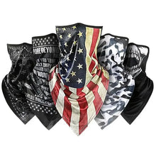 Load image into Gallery viewer, Head Gear: Cooling Neck Gaiter. Bandana with Rebel Look. Breathable. Quick-Drying .Sun Protection
