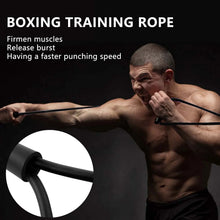 Load image into Gallery viewer, Fitness: Elastic Resistance Band.  Comfort Handles. Strength Tension Rope. Note: Single B.and
