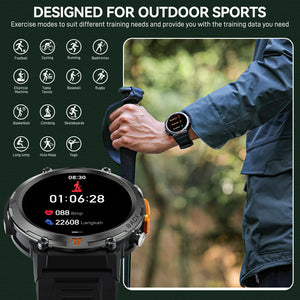 Wristwear / WRings: by EIGIIS. Smart Sport Watch. Waterproof to 3Atmos.. Bluetooth. Calling. Health Monitor and  Flashlight