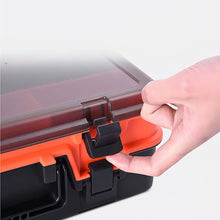 Load image into Gallery viewer, Storage: Tools / Tackle Box. Double Layer. Portable
