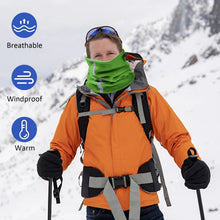 Load image into Gallery viewer, Head Gear: Gaiter: Fleece Neck Warmer. Reflective. Adjustable Drawstring. Windproof. Various Colors.

