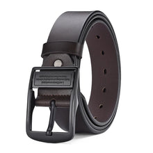Load image into Gallery viewer, Pants / Accessories: Leather Belt, Black Buckle. Tough Styling.
