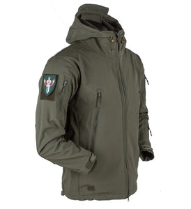 Coats / Jackets: by CHRLCK. Winter Autumn Waterproof Jacket.  Windproof. SoftShell. Hooded. Solid or Camo Colors