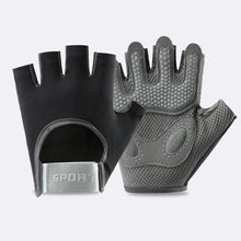 Load image into Gallery viewer, Gloves: Driving and Fitness Gloves, Unisex, Half-finger, Breathable.
