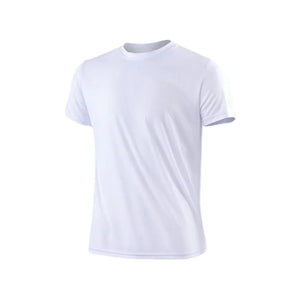 Shirts: Short Sleeve T. Quick Dry. Moisture Wicking. Round Neck. Lightweight. Slim Fit.